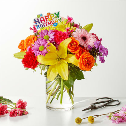 Cue the Confetti - A Florist Original –  The Rose Shop, Kerrville TX