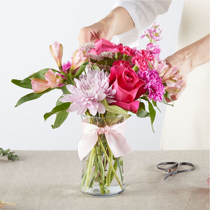 Pink Ribbon - A Florist Original –  The Rose Shop, Kerrville TX