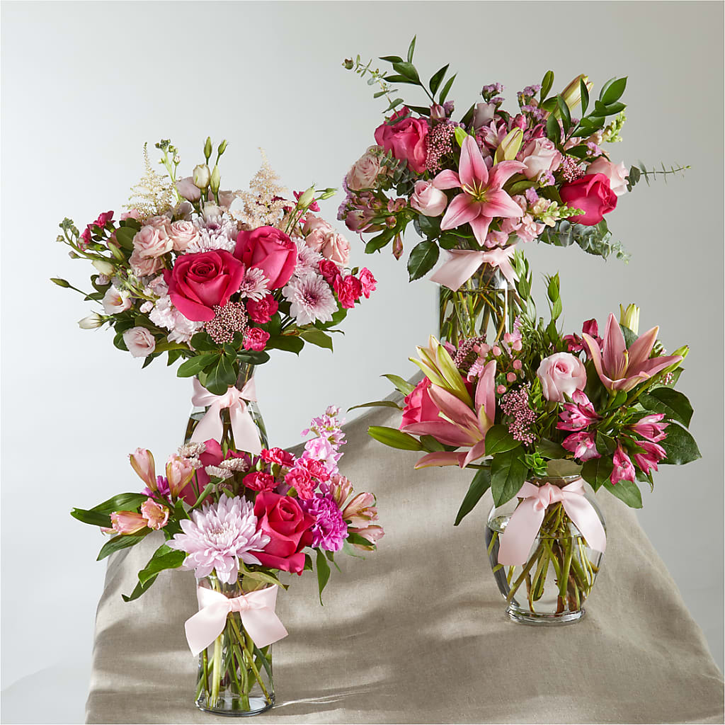 Pink Ribbon - A Florist Original –  The Rose Shop, Kerrville TX