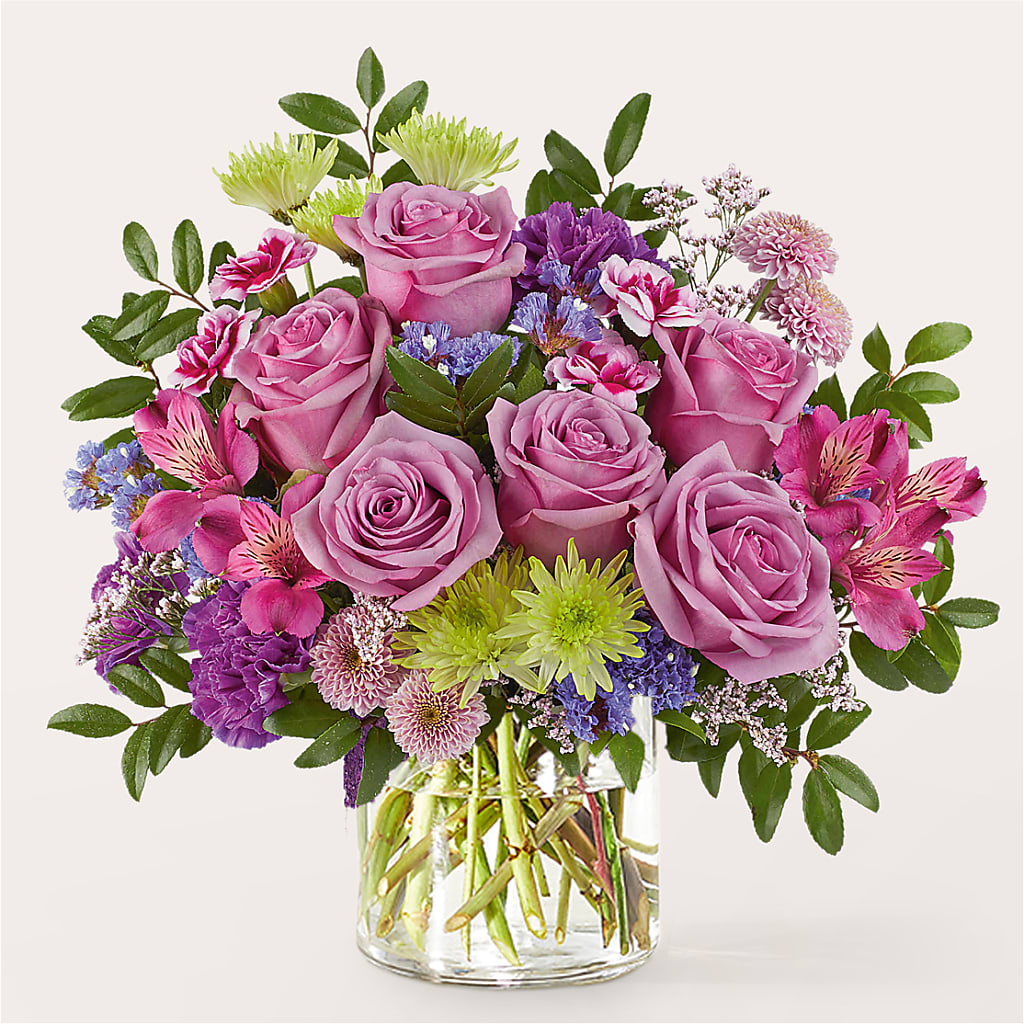 Glass Half Full Bouquet –  The Rose Shop, Kerrville TX