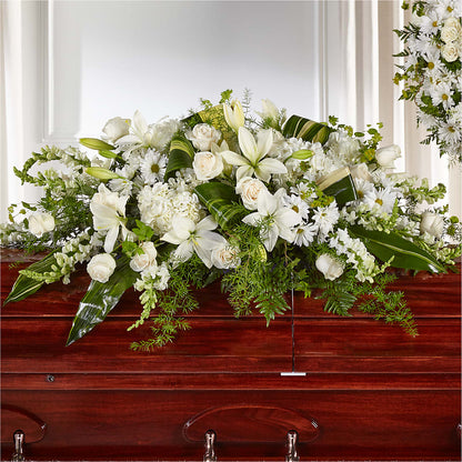 Abundance Casket Spray –  The Rose Shop, Kerrville TX