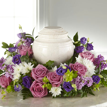 Blooming Sympathy Cremation Adornment –  The Rose Shop, Kerrville TX