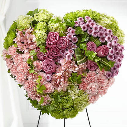 Heartwarming Standing Heart –  The Rose Shop, Kerrville TX