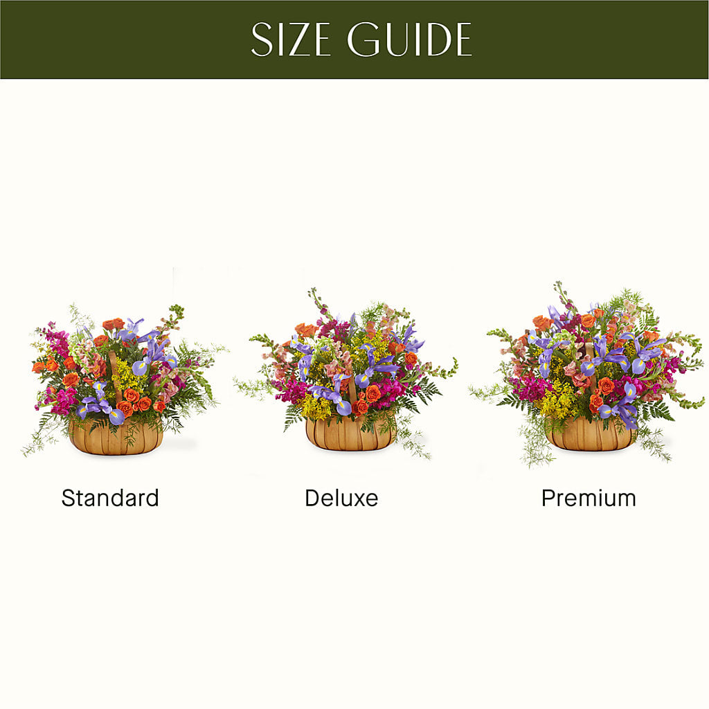 Garden of Life Basket –  The Rose Shop, Kerrville TX