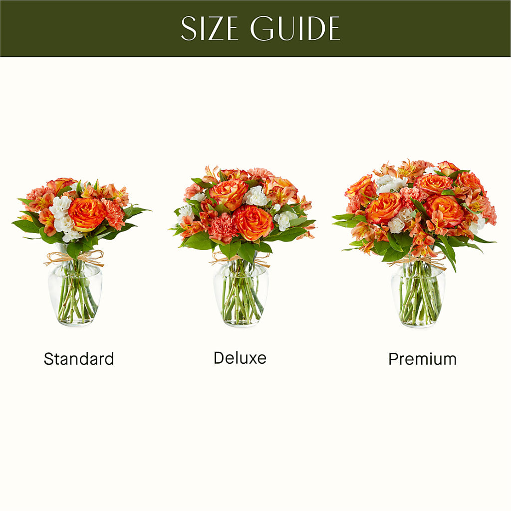 Apricot Glow Bouquet –  The Rose Shop, Kerrville TX