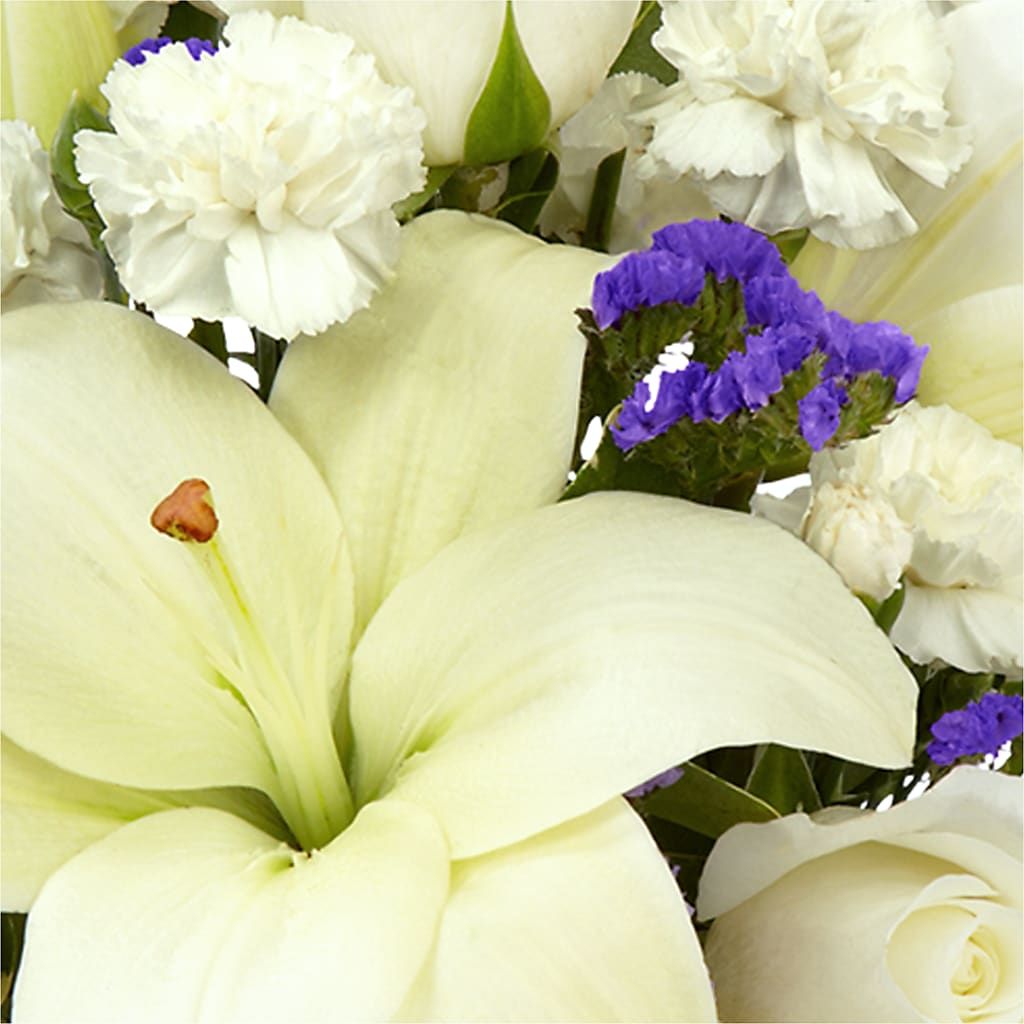 Sapphire Rush Bouquet –  The Rose Shop, Kerrville TX