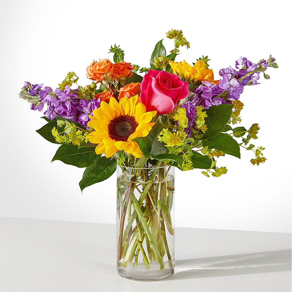 Vibrant Greetings Bouquet –  The Rose Shop, Kerrville TX