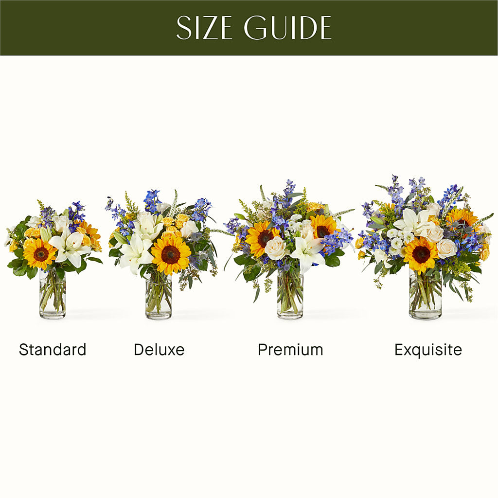Wonderfully Sunny Bouquet –  The Rose Shop, Kerrville TX