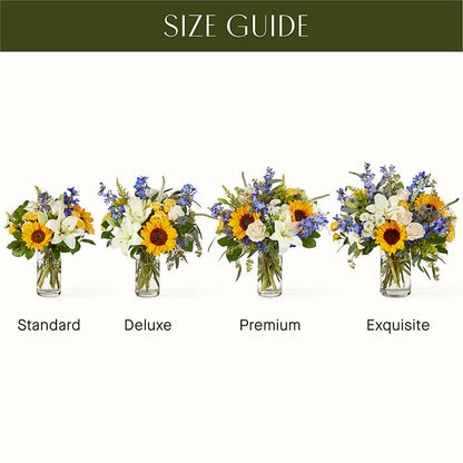 Wonderfully Sunny Bouquet –  The Rose Shop, Kerrville TX