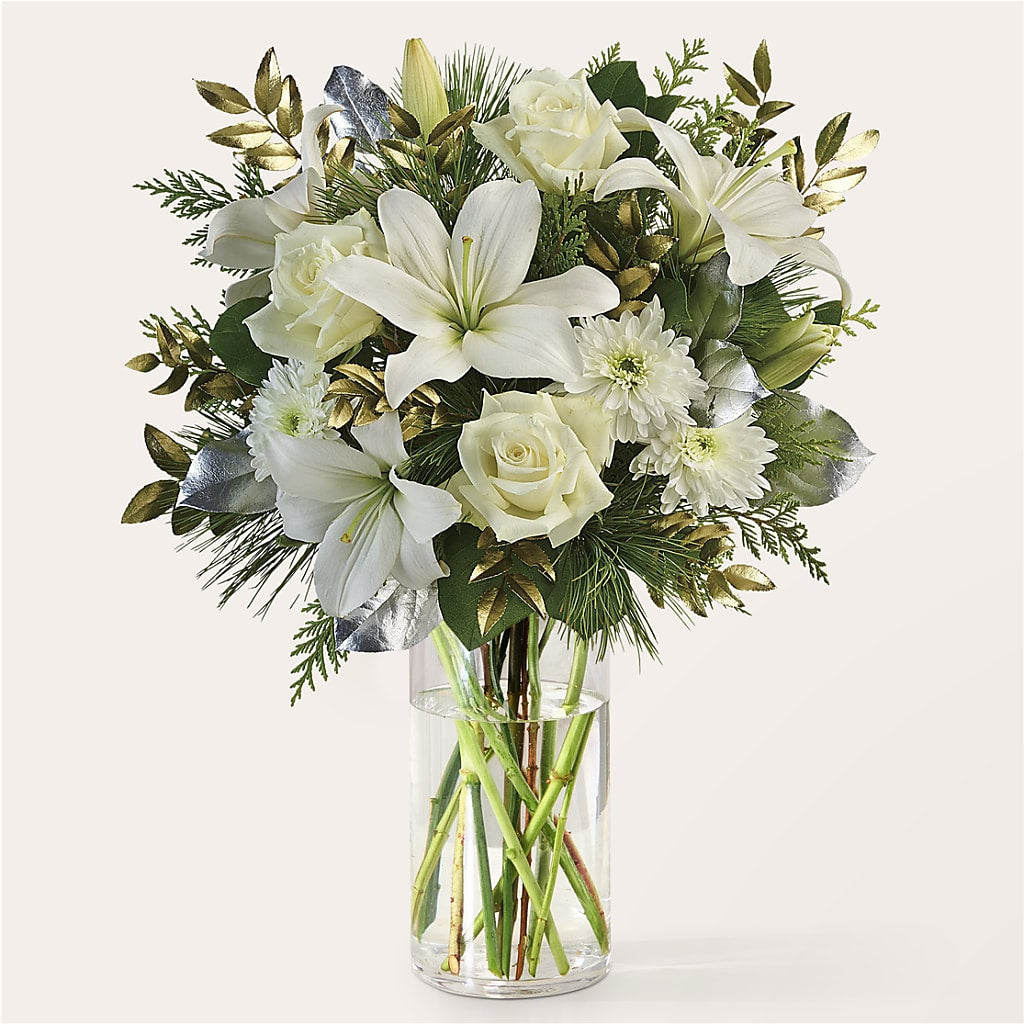 Wintry Mix Bouquet –  The Rose Shop, Kerrville TX