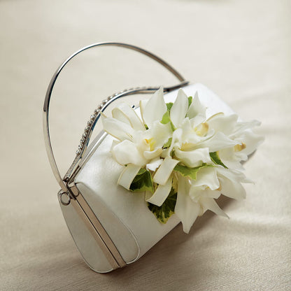 White Purse Decor –  The Rose Shop, Kerrville TX