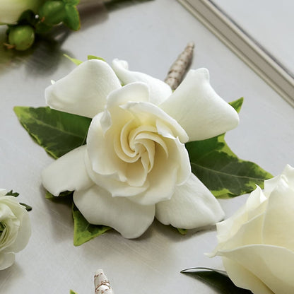 Gardenia Boutonniere –  The Rose Shop, Kerrville TX