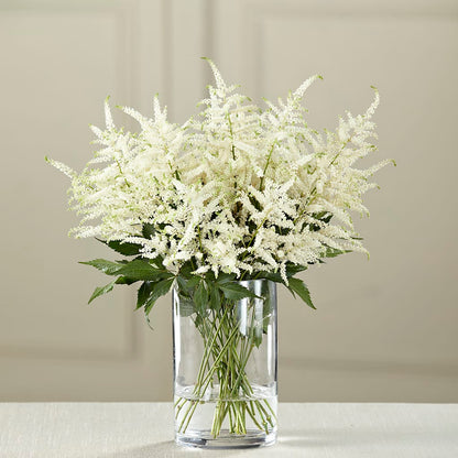 White Astilbe Bouquet –  The Rose Shop, Kerrville TX